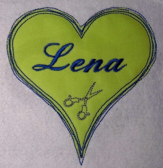 Stickdatei Doodle Herz