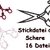 Stickdatei Schere