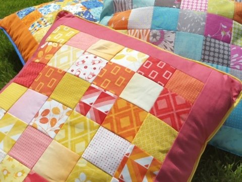 Patchwork-Kissen Charmi