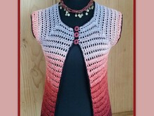 "Easy" Vest Raglan top down for all sizes