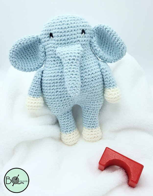 Häkelanleitung Babyfant - ein Elefant für die Kleinsten - Bild 2