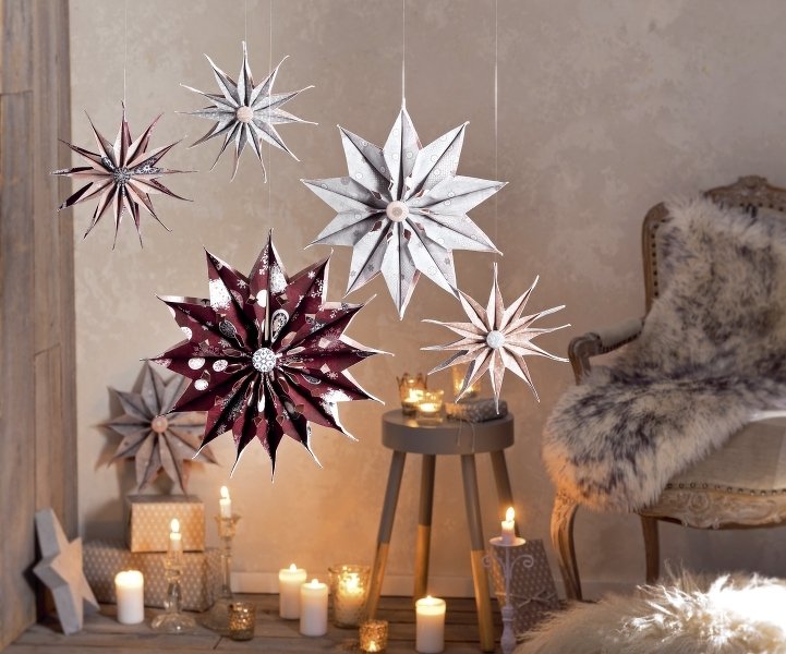 Sterne aus Stoff – mit Lehrgang