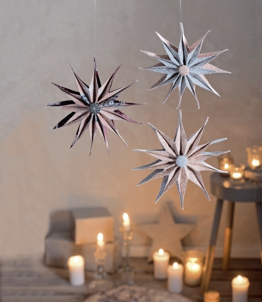 Sterne aus Stoff – mit Lehrgang