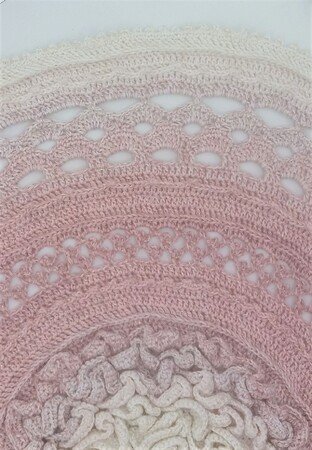 Crochet Pattern Circular Blanket