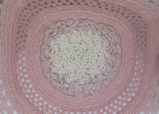 Crochet Pattern Circular Blanket