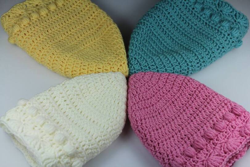 "Paul & Pauline" gehäkelte Babymütze, PDF-Anleitung