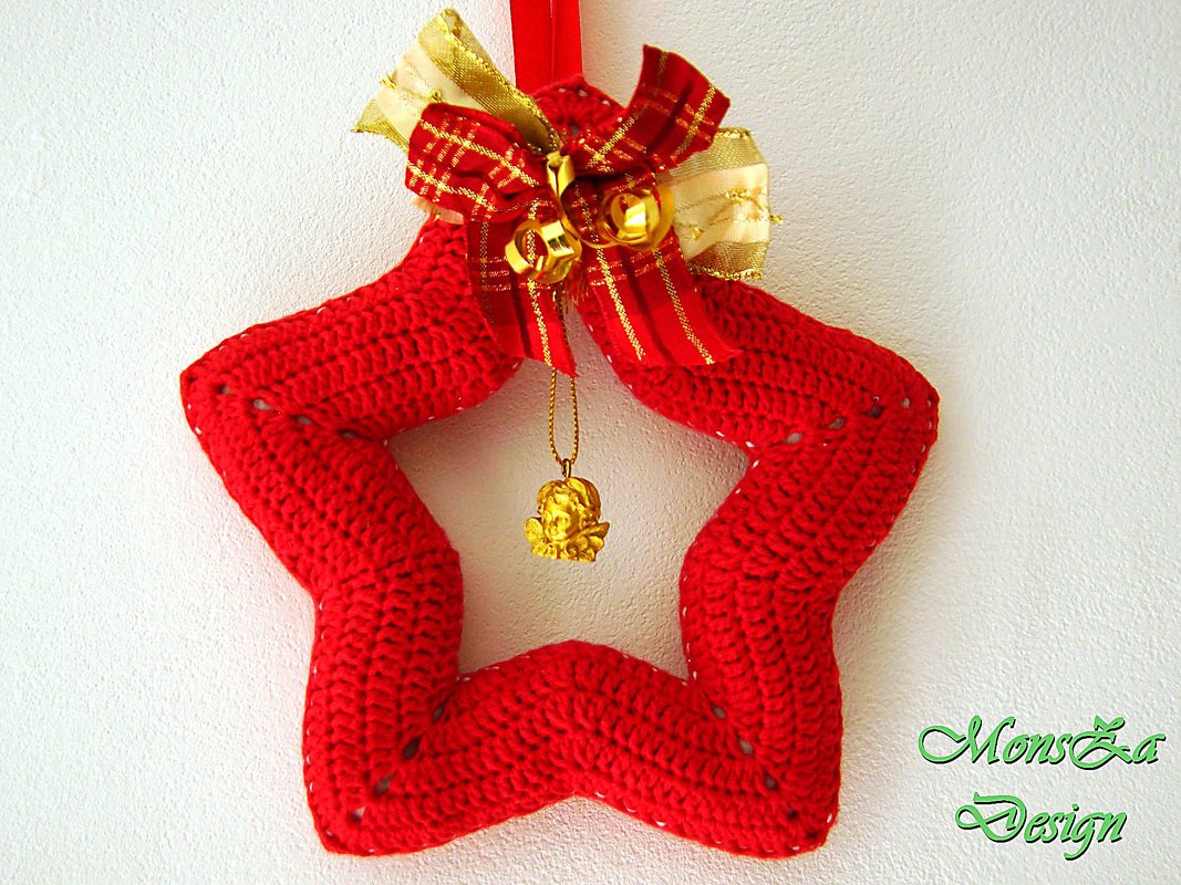 Stern Stella in 3 Größen - Häkelanleitung