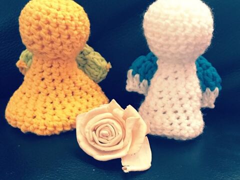 Häkelanleitung Engel " Bella"