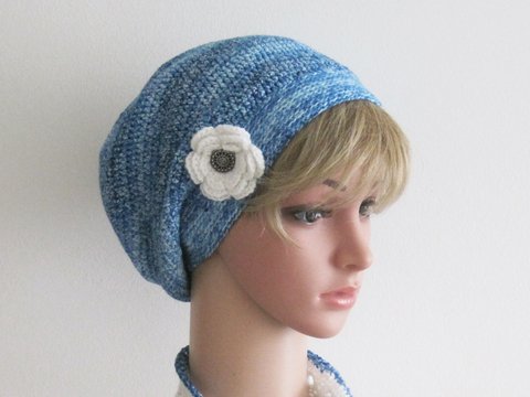 Häkelanleitung: Mütze, Beanie häkeln (Größe: S, M, L)