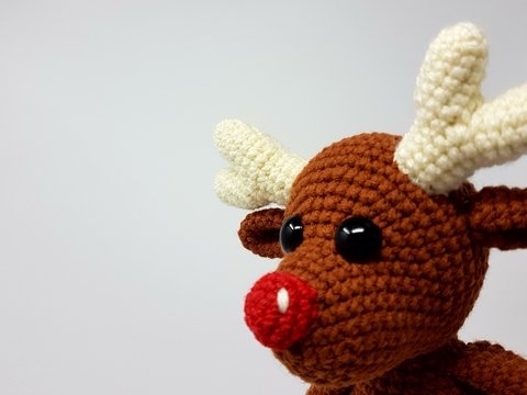 Häkelanleitung Mini Stummelchen Rentier