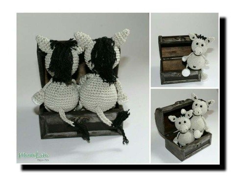 Amigurumi Schlenker-Eselchen - Häkelanleitung