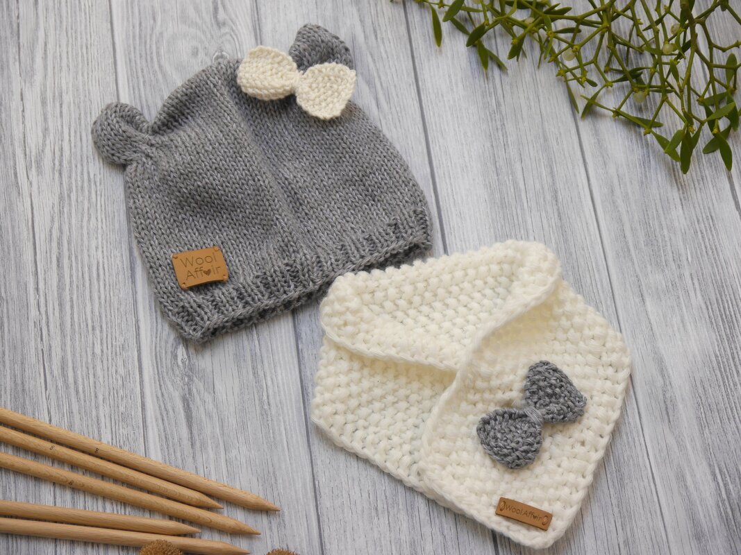 Knitting Pattern - Cuddly Bear Baby Set - No.93SE