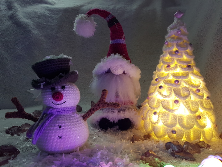 Häkelanleitung  -  „Karl Wichte vom Weihnachts-Trio