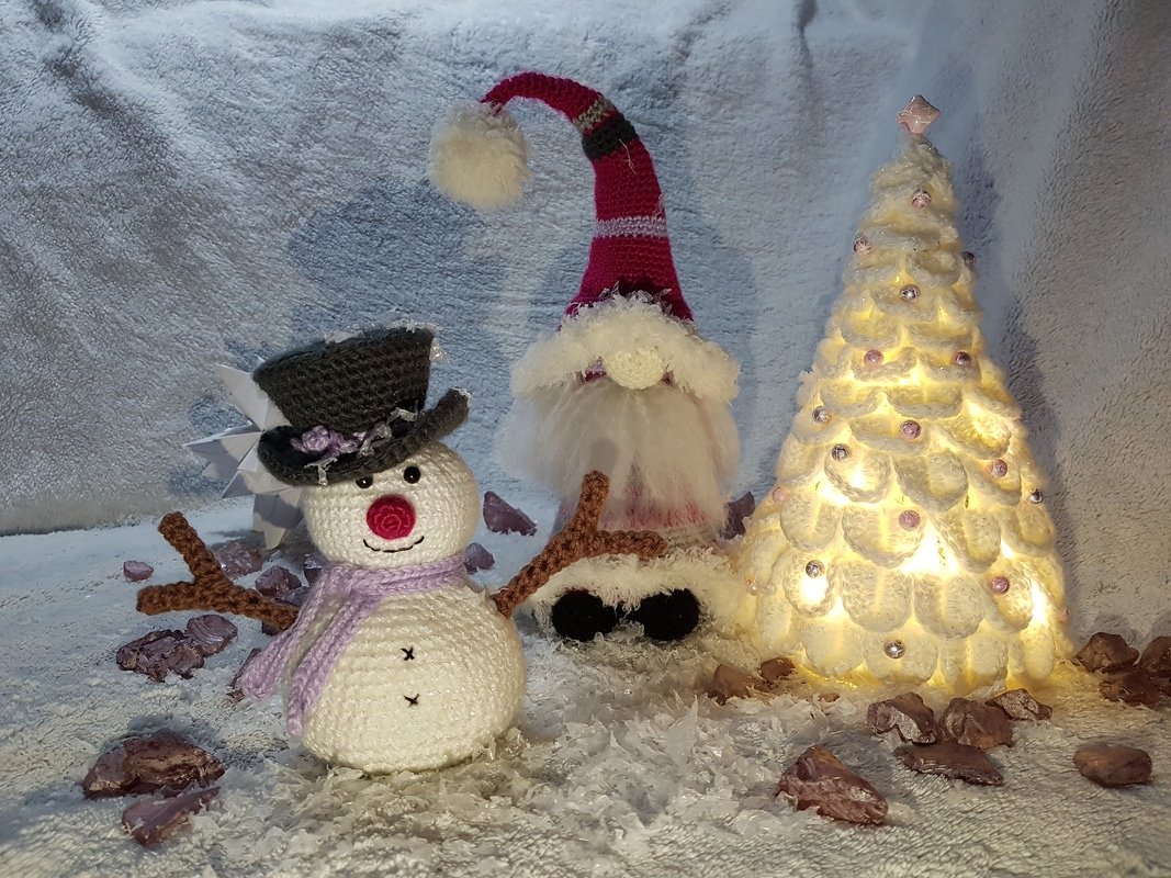 Häkelanleitung   - „Weihnachtsbaum vom WeihnachtsTrio“ - Bild 3