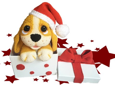 Welpe Deyna Häkelanleitung Amigurumi