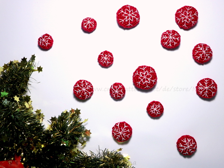 Anfänger freundliche Häkelanleitung für Weihnachtsdeko