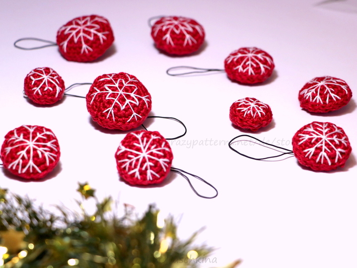 Anfänger freundliche Häkelanleitung für Weihnachtsdeko