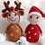 Santa & Rentier [2er Set](Häkelanleitung)