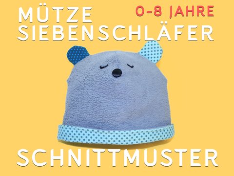 Mütze Siebenschläfer – Schnittmuster/Nähanleitung