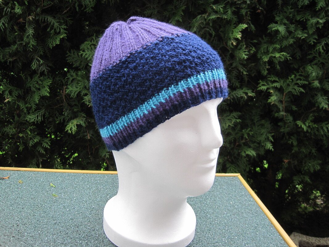 Strickanleitung Jungen und Herrenmütze- tragbar ab 10 Jahre