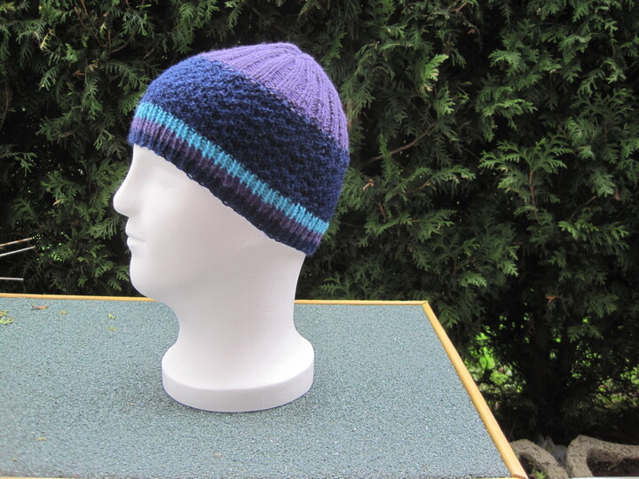 Strickanleitung Jungen und Herrenmütze- tragbar ab 10 Jahre