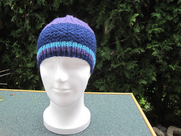 Strickanleitung Jungen und Herrenmütze- tragbar ab 10 Jahre