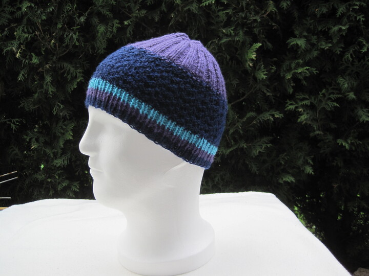 Strickanleitung Jungen und Herrenmütze- tragbar ab 10 Jahre