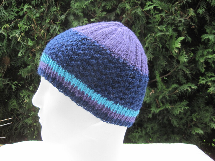 Strickanleitung Jungen und Herrenmütze- tragbar ab 10 Jahre