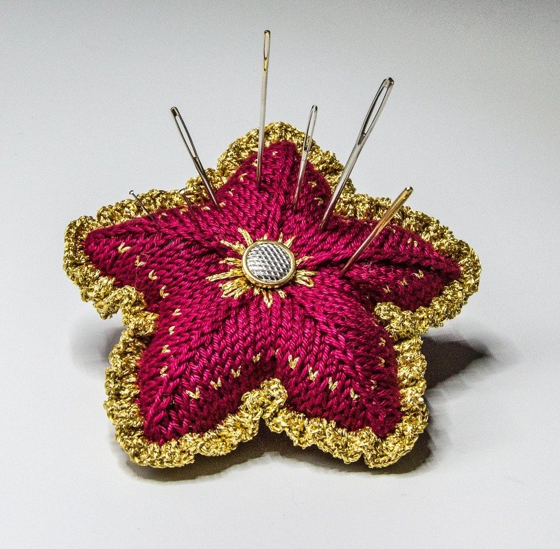 Festliches Nadelkissen