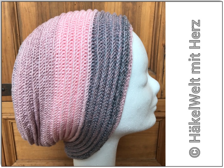 Häkeln / Mütze / Beanie "Romantica"