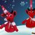 Adventskalender, der kleine Teufel - gehäkelt von Dadade