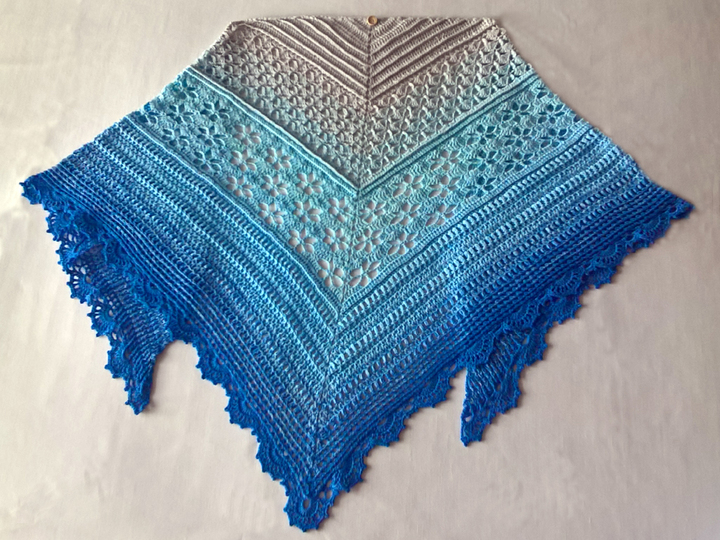 Häkelanleitung Dreiecktuch Claire