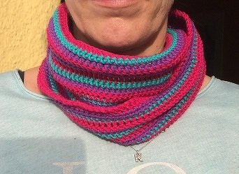 Kostenlose Häkelanleitung für einen Loop