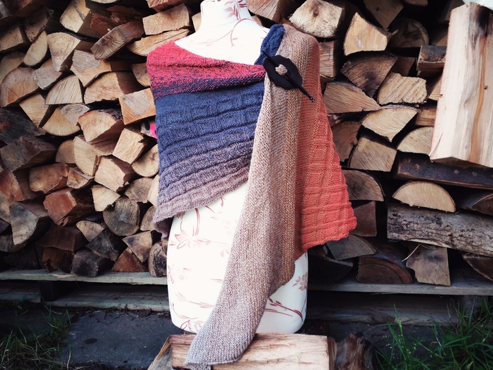 unisex Tuch "SVAROG" stricken