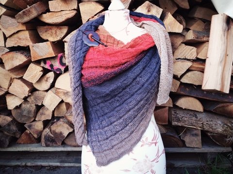 unisex Tuch "SVAROG" stricken