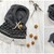 Knitting Pattern – Hooded Scarf Hoody –no.182E
