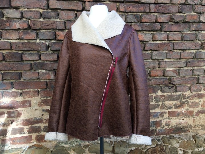 Schnittmuster kurze Jacke, Bikerjacke