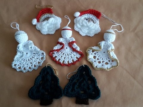 Häkelanleitung Weihnachtsdeko