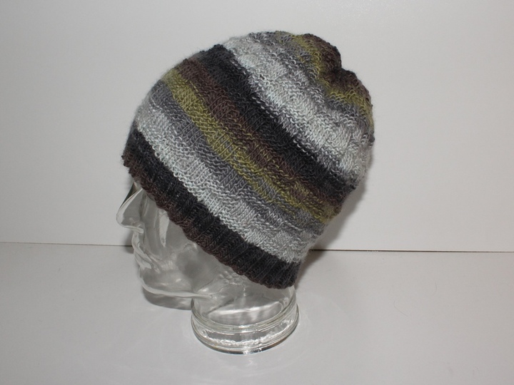 Strickanleitung Mütze unisex, Männer, Frauen, Kopfumfang ca. 56 - 60 cm