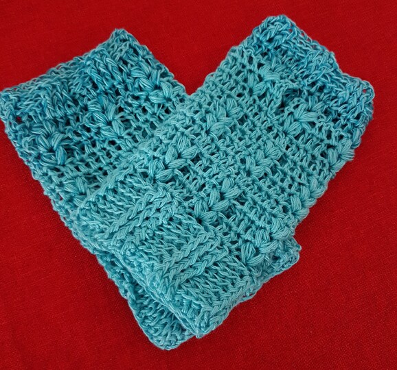 Armstulpen "Alida", Häkelanleitung