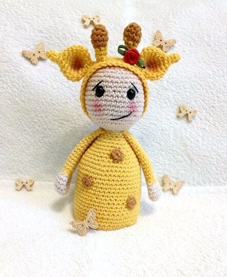 Giraffe (Häkelanleitung)