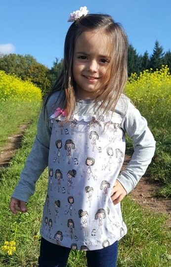 Ebook Schnittmuster Kinder Shirt Jersey Kleine Layla