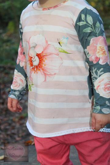 Ebook Schnittmuster Kinder Shirt Jersey Kleine Layla