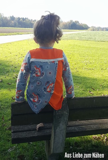 Ebook Schnittmuster Kinder Shirt Jersey Kleine Layla