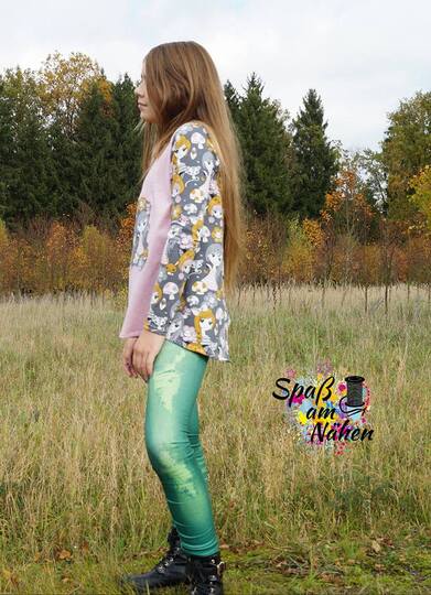 Ebook Schnittmuster Kinder Shirt Jersey Kleine Layla