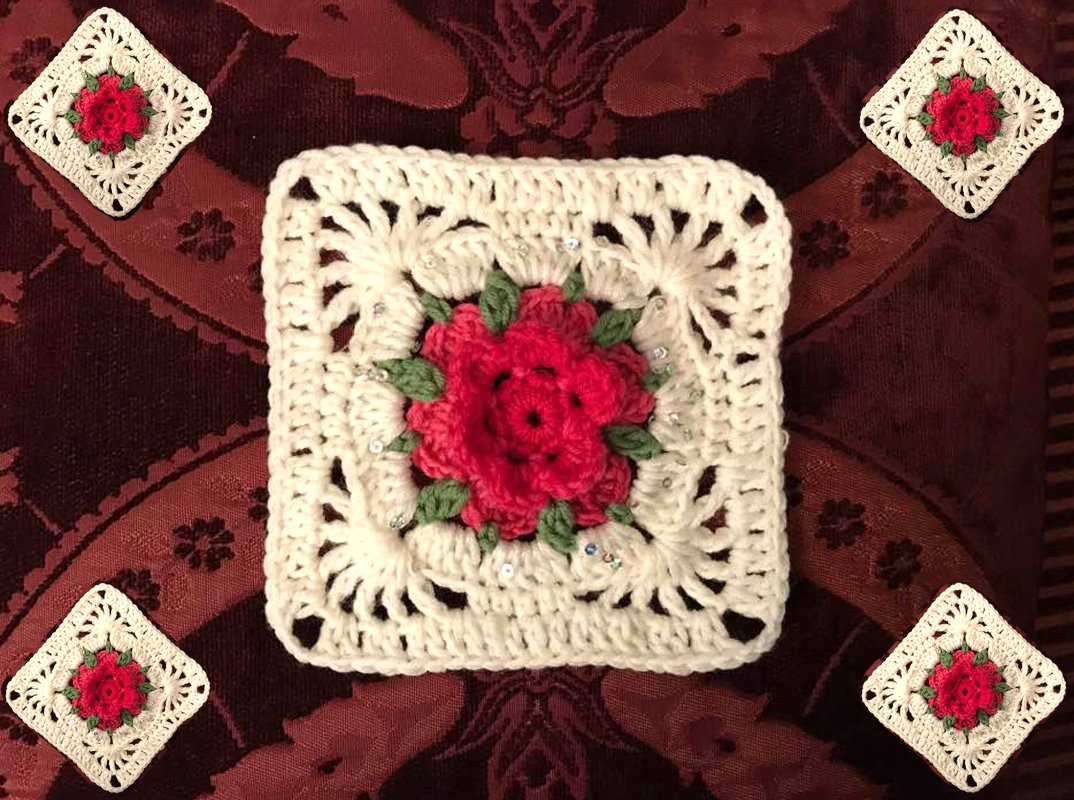 s&uuml;&szlig;es Granny mit Rose