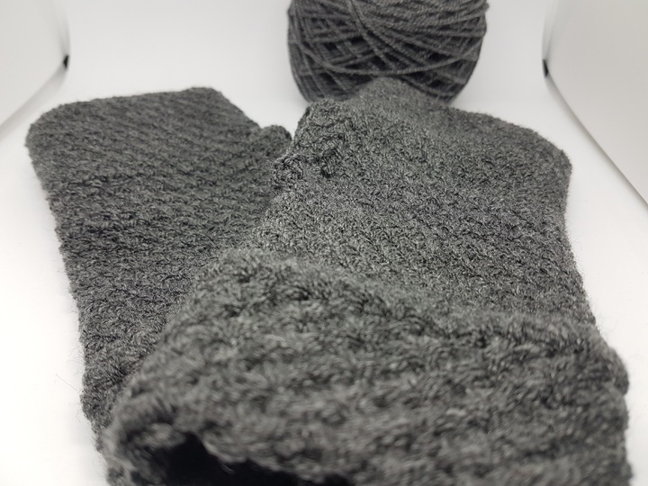 Einfaches Winterset - Mütze und Handstulpen - alle Größen