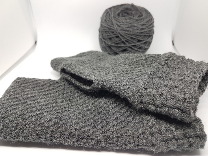 Einfaches Winterset - Mütze und Handstulpen - alle Größen