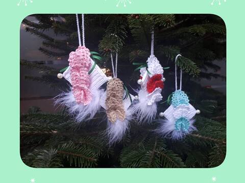 Anleitung Amigurumi „ Freestyle Baumschmuck „ 10 cm Groß