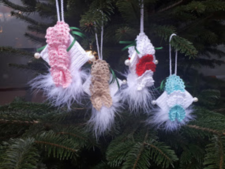 Anleitung Amigurumi „ Freestyle Baumschmuck „ 10 cm Groß